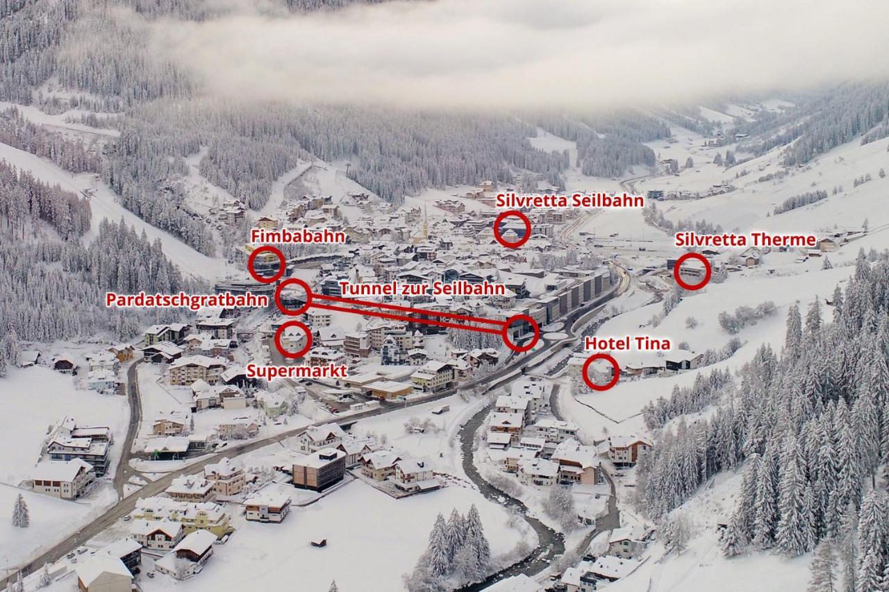 Hotel Garni Apart Tina Ischgl Eksteriør bilde